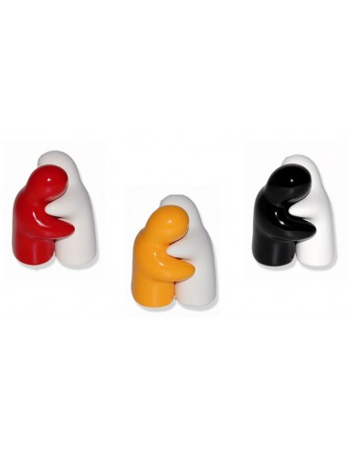Sale e pepe ceramica fantasmino bicolore