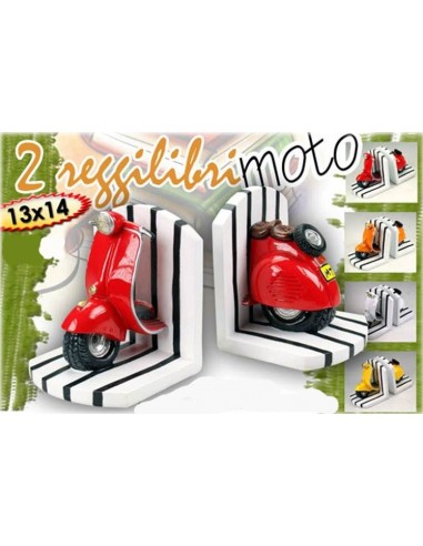 Fermalibri resina scooter Cm. 13x14 -...