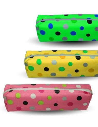 Pochette trousse / portapenne pois...