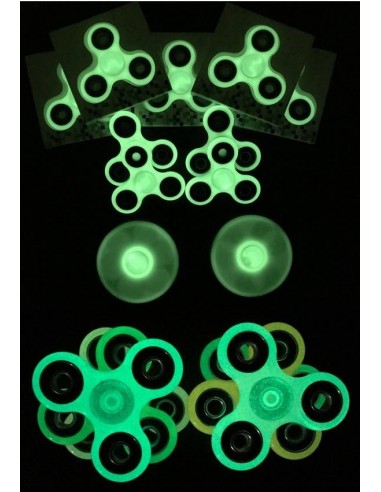 Fidget Spinner fosforescente colorato...