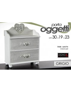 Cassettiera in legno 2...
