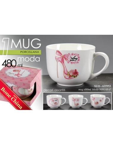 Tazza grande porcellana 480 Ml "Tacco"