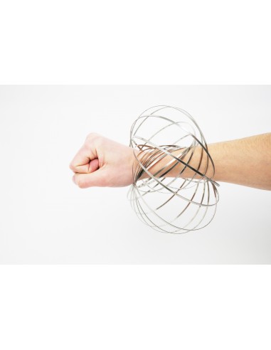 Flow Bracelet Silver - Braccialetto...