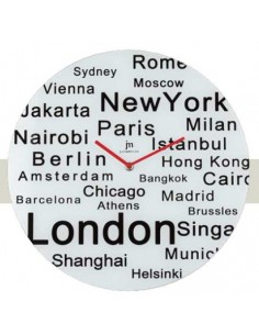 Orologio da parete vetro...