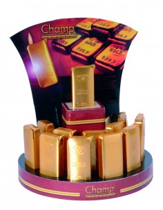 Accendino Champ "Gold Bar"