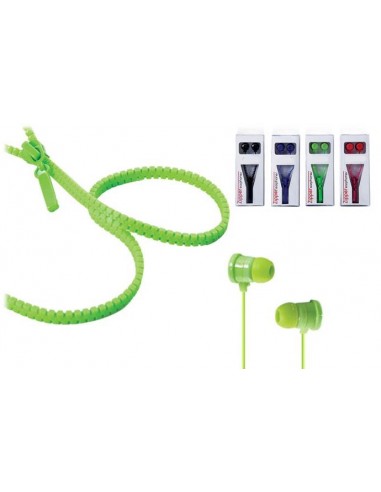 Auricolari zip - colori assortiti