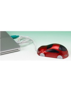 Mouse ottico USB auto rossa...