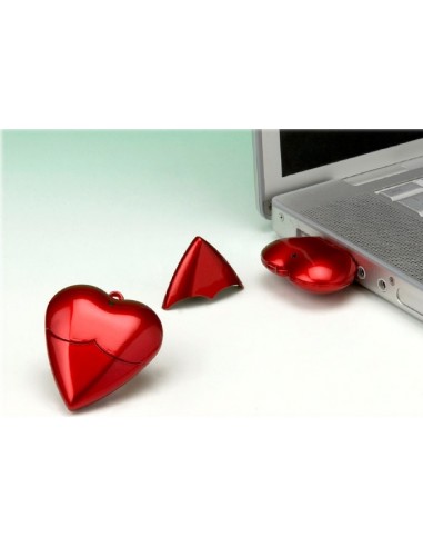 Chiavetta USB 2 GB cuore