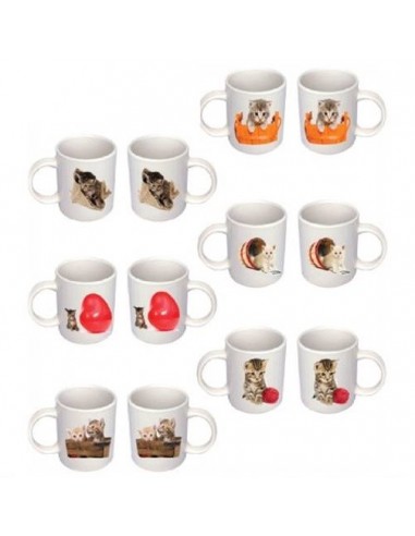 Tazza mug ceramica gatti "I Love Cat"...