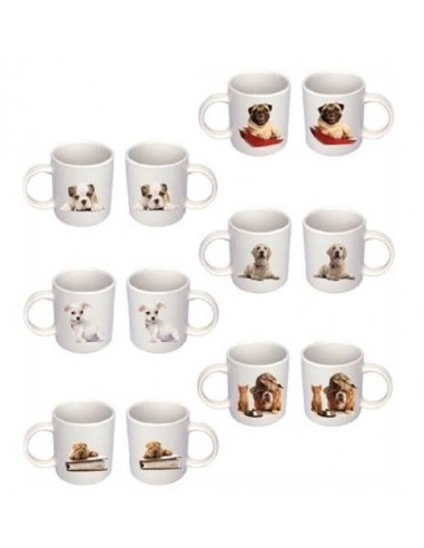 Tazza mug ceramica cani "I Love Dog"...