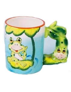 Tazza mug ceramica rana con...