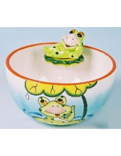 Scodella ceramica rana con...
