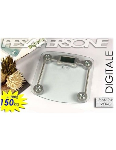 Bilancia pesapersone piano cristallo...