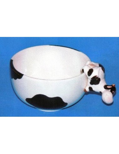 Scodella ceramica mucca con...