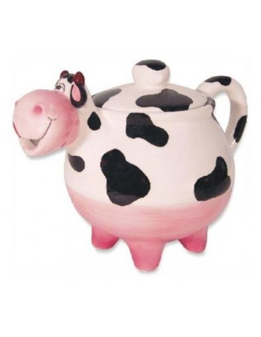 Teiera ceramica mucca 3D