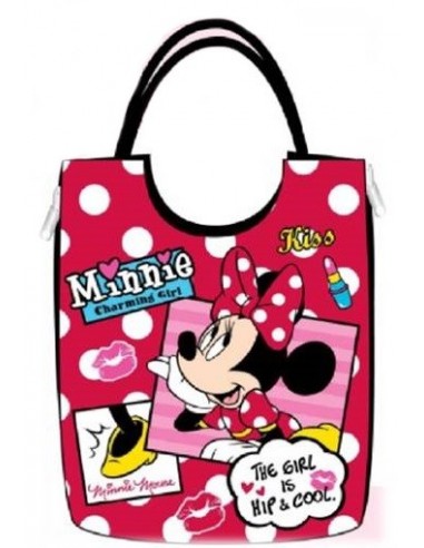 Borsa shopper maxi tela Minnie Cm....