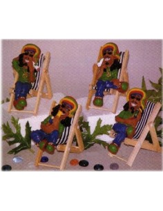 Sdraietta da mare con rasta