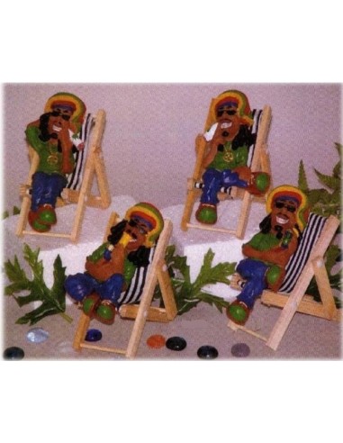 Sdraietta da mare con rasta