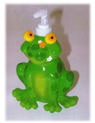 Dosatore sapone liquido 3D resina Rana