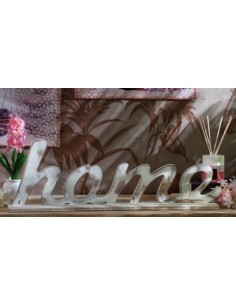 Scritta in legno "HOME" Cm....