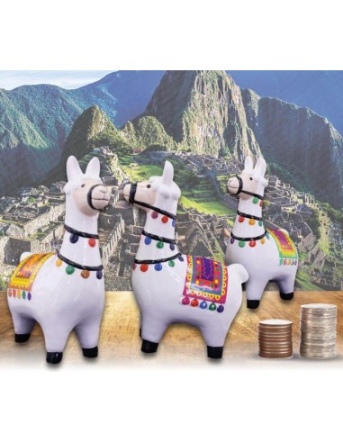 Salvadanaio ceramica "Lama" Cm. 22x12...