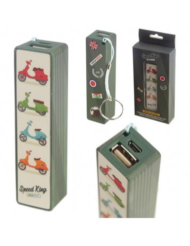 Portachiavi con power bank Scooter