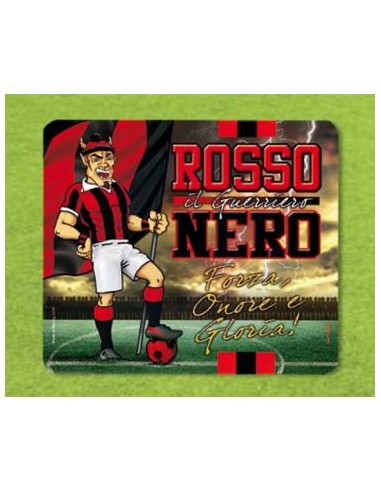 Mouse pad calcio Milan