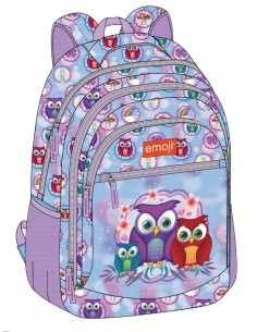 Zaino scuola 3 zip deluxe...