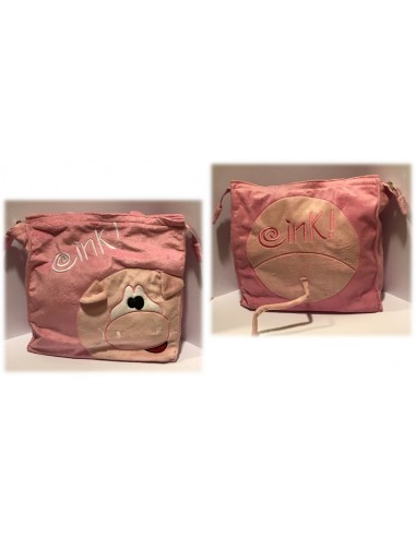 Borsa shopper due manici peluche...