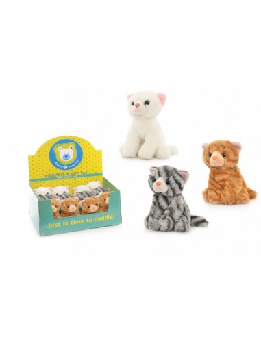Peluche soft Gatto Cm. 14  - Modelli...