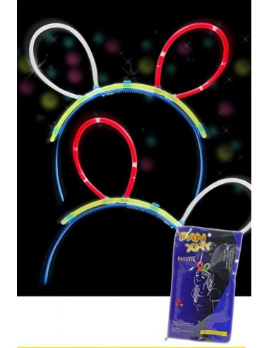 Cerchietto con orecchie Glow In The Dark