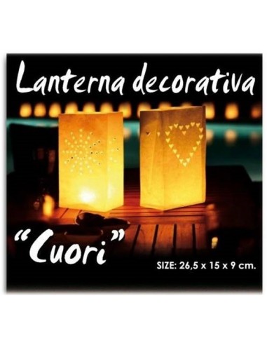 Lanterna decorativa in carta a...