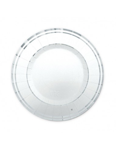 Piatto carta Cm. 25 Classic Argento...