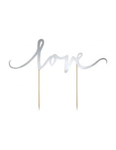 Cake topper scritta Love... 2