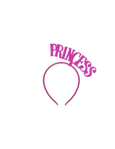 Cerchietto con scritta "Princess"