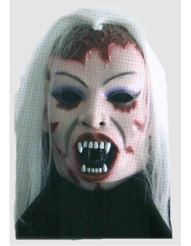 Maschera Horror lattice Strega bianca...