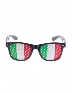 Occhiali party - Italia forato 2