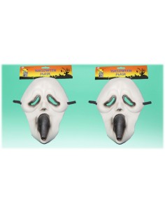 Maschera pvc urlo Halloween