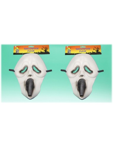 Maschera pvc urlo Halloween