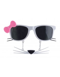 Occhiali gattina con baffi 2