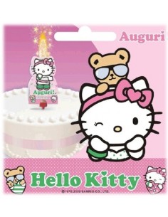 Candelina flumbè Hello Kitty
