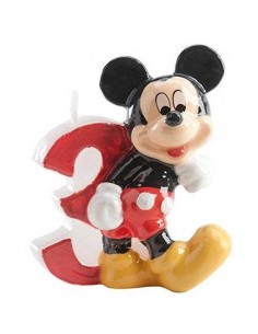 Candelina per torta cera 3D...