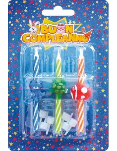 Candeline per torta animali...