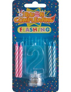 Numero led flashing per...