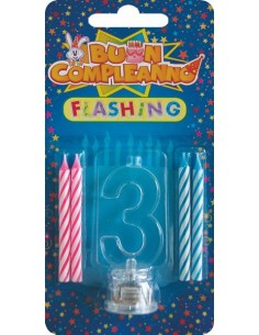 Numero led flashing per...