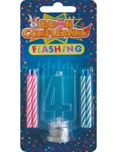 Numero led flashing per...