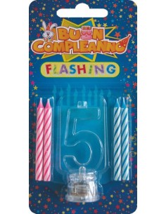 Numero led flashing per...