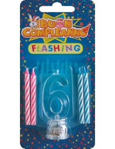 Numero led flashing per...