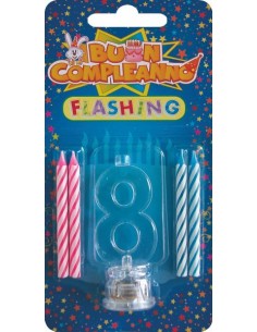 Numero led flashing per...