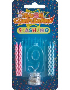 Numero led flashing per...